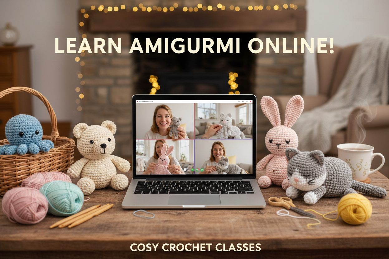 1-to-1 Zoom Crochet Class – Amigurumi