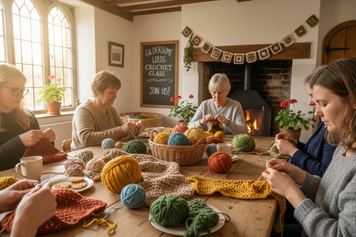 Crochet Foundations – 4-Week Beginners Course at St Peter's Church, Gildersome