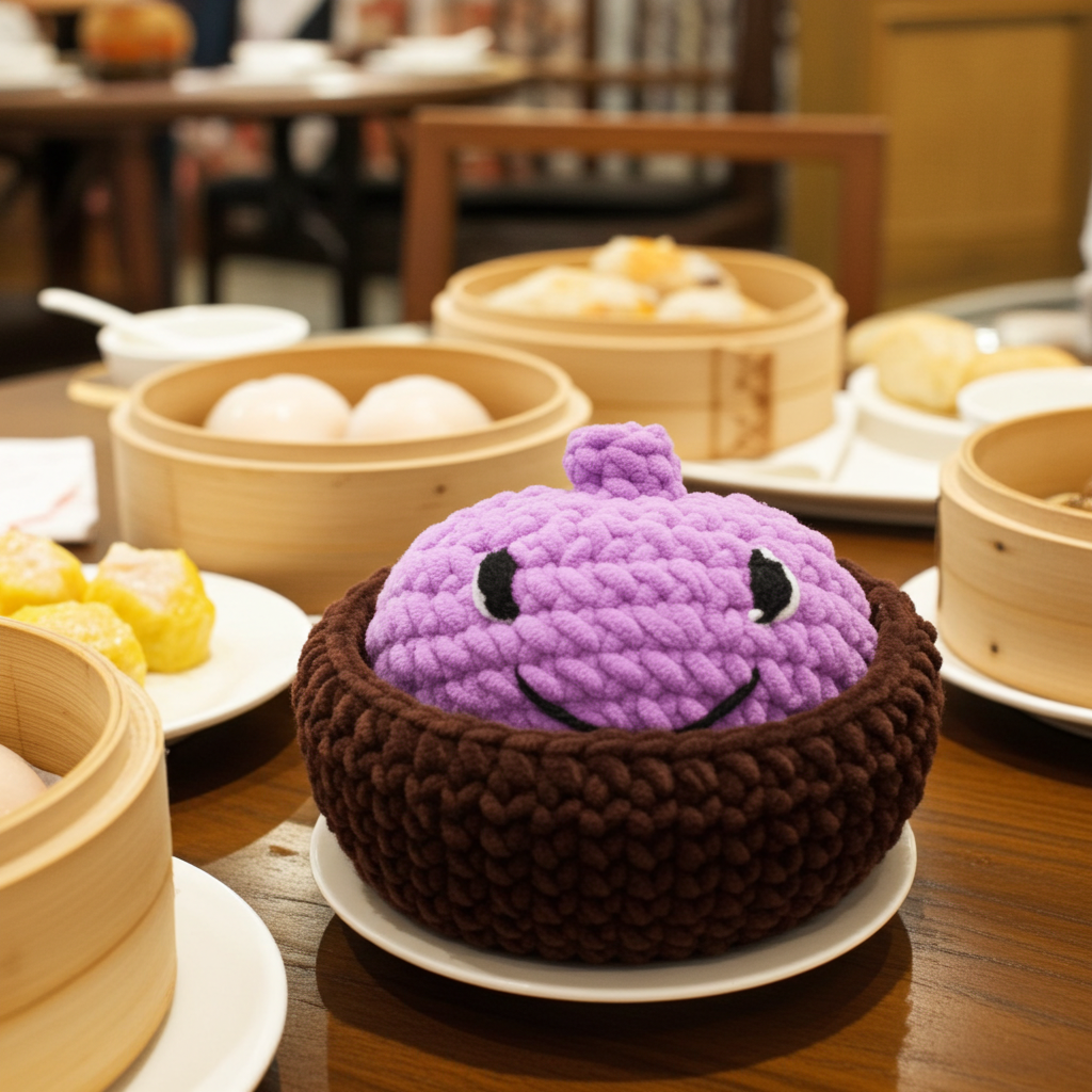 Crochet Dumpling Squishy